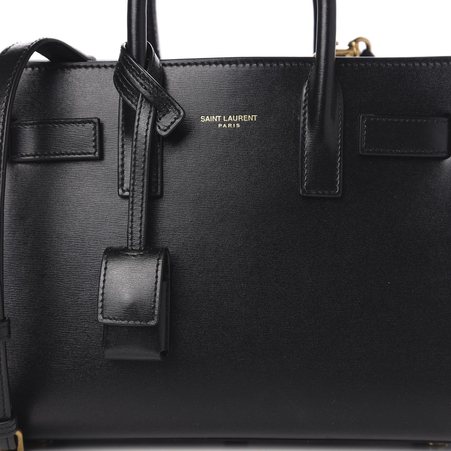 Calfskin Nano Sac de Jour Black