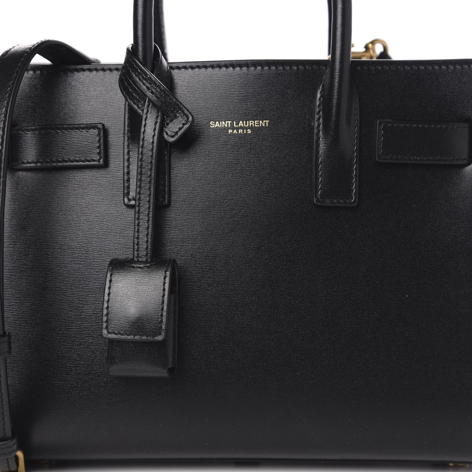 Saint Laurent Calfskin Nano Sac de Jour Black 11 of 11