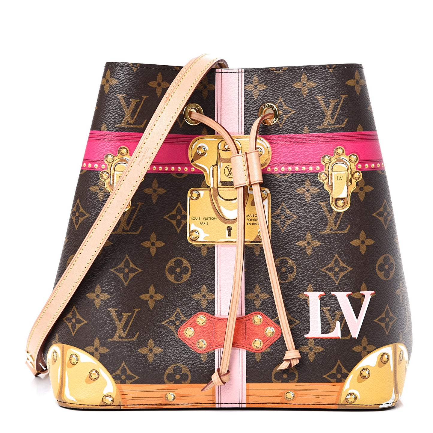 Monogram Summer Trunks Neonoe