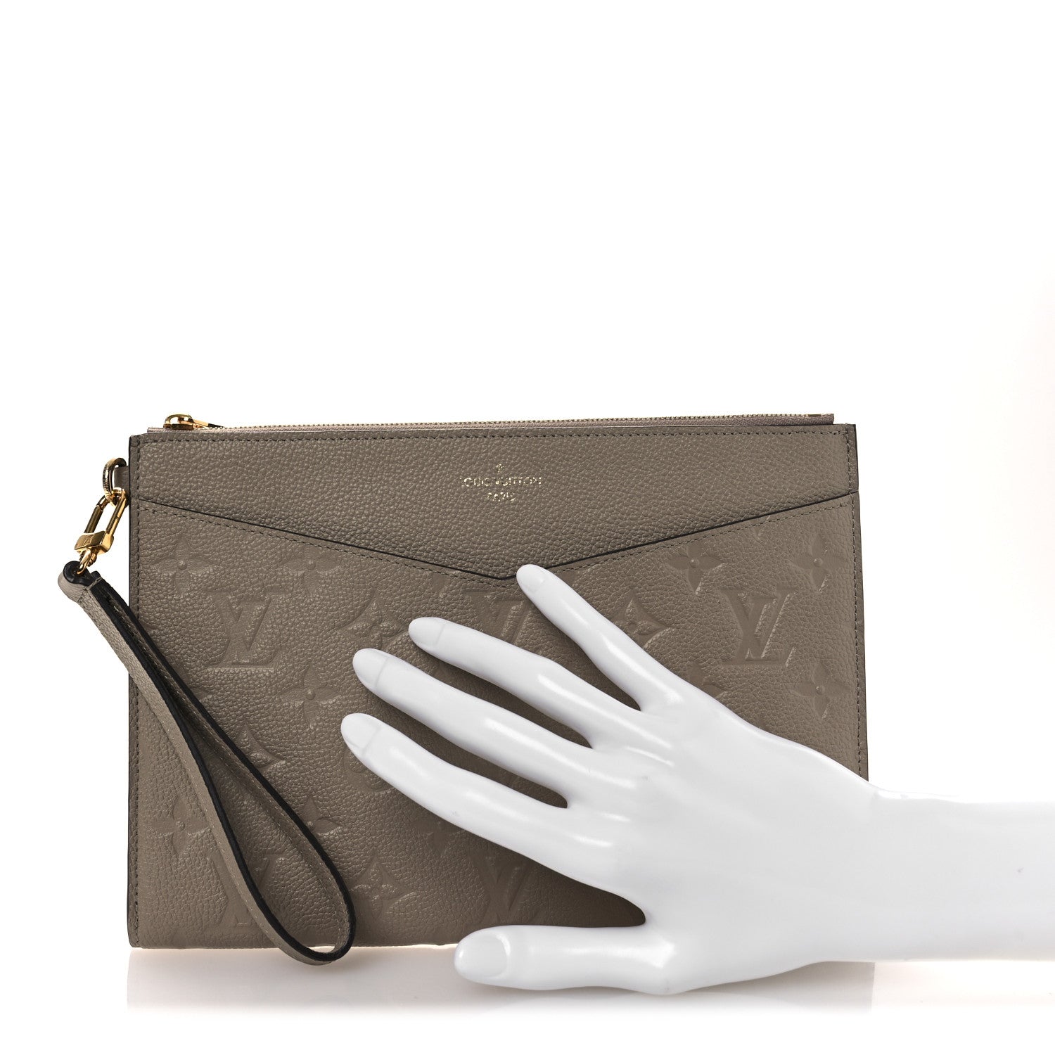 Louis Vuitton Empreinte Pochette Melanie MM Tourterelle 2 of 7