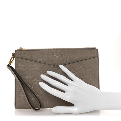 Louis Vuitton Empreinte Pochette Melanie MM Tourterelle 2 of 7