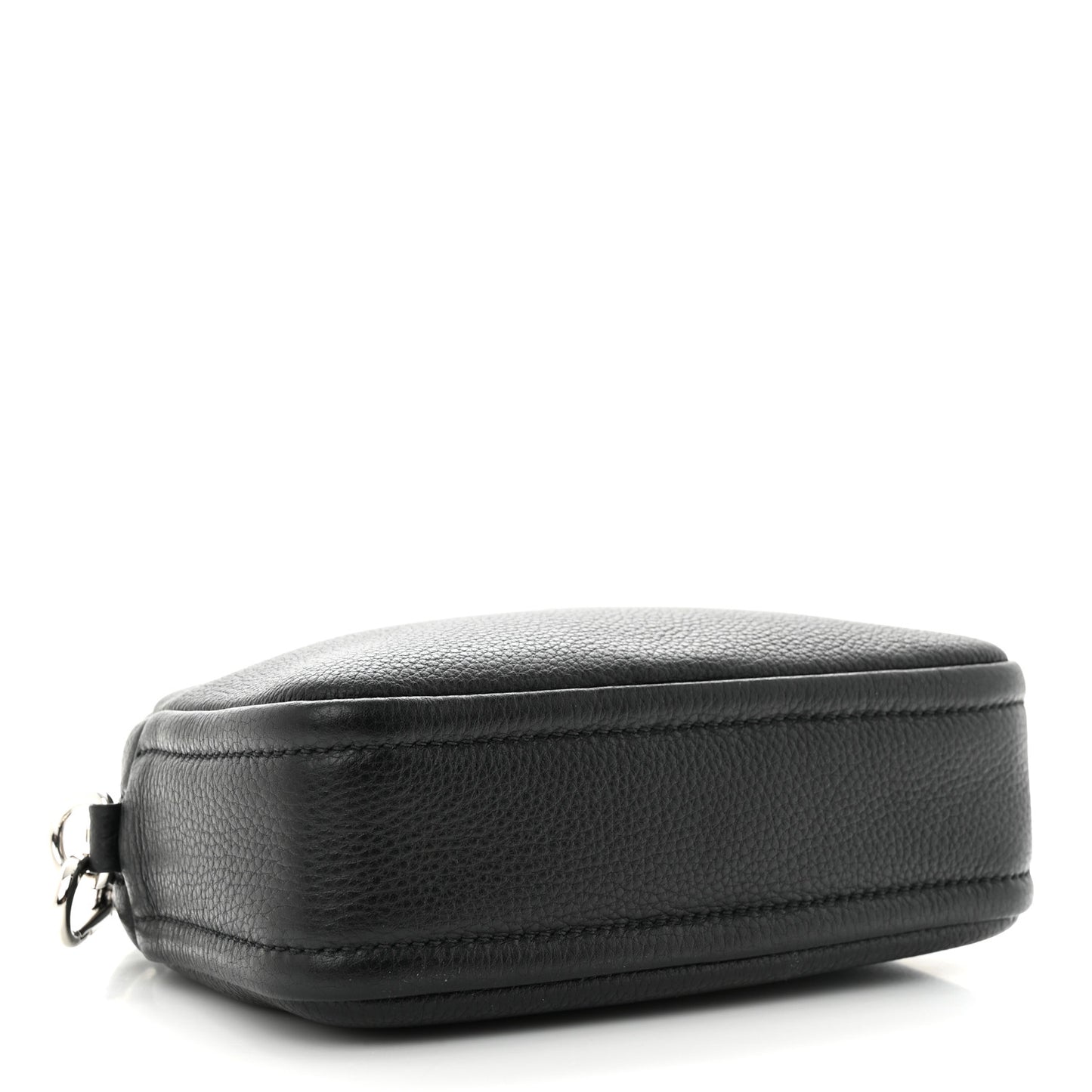 Vitello Daino Soft Camera Crossbody Black