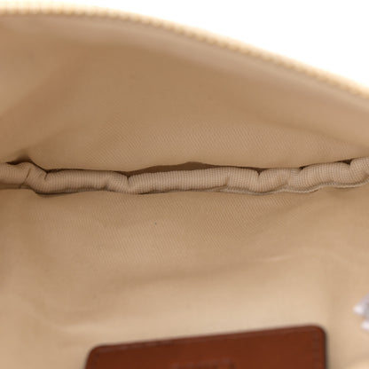 Chloe Cotton Calfskin Girls Woody Belt Bag Natural 5 of 10