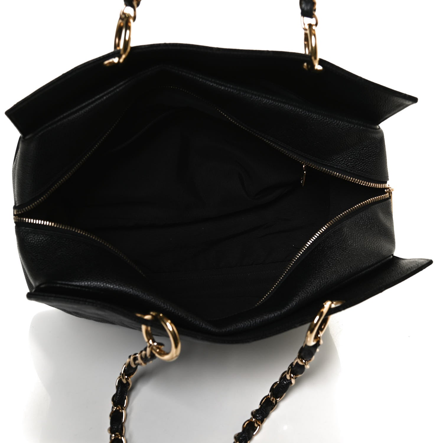 Chanel Caviar Quilted Grand Timeless Tote GTT Black 5 of 12
