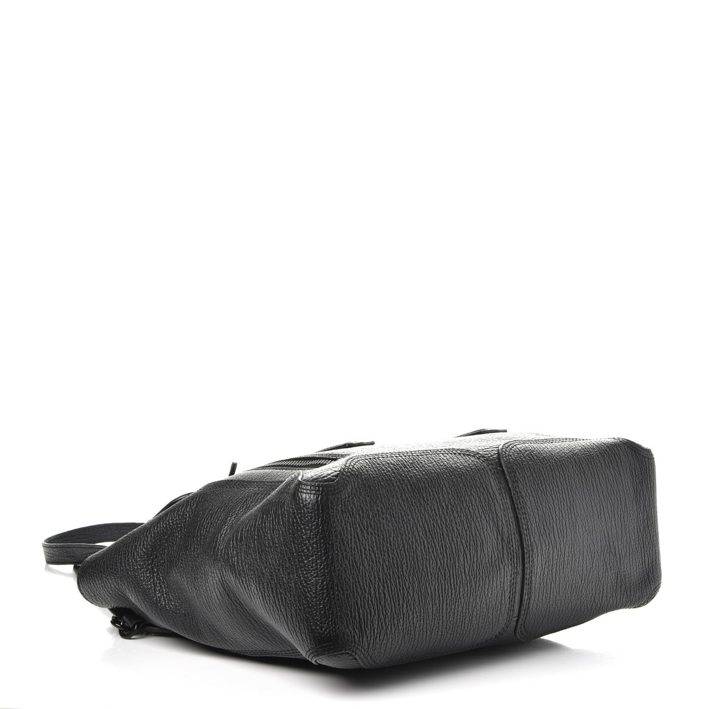 3.1 Textured Calfskin Large Pashli Satchel Black