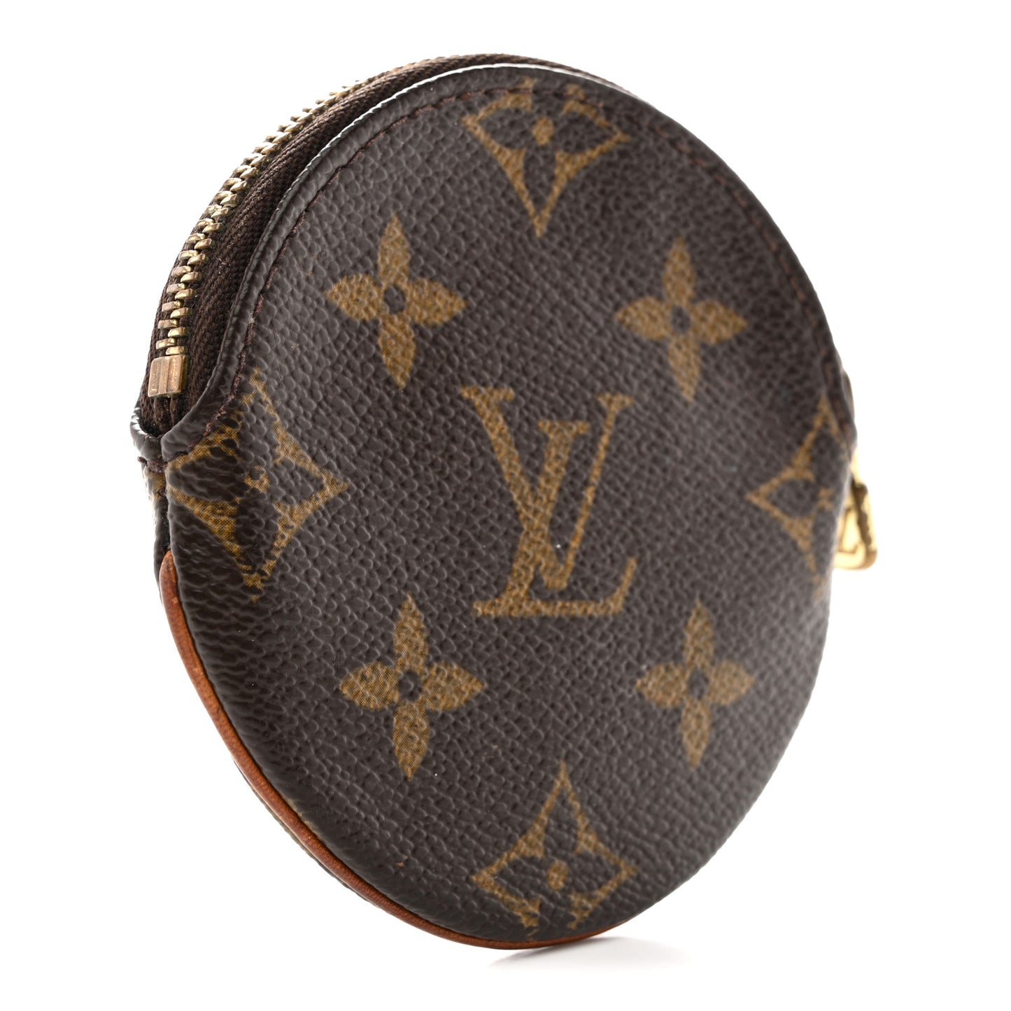 Monogram Round Coin Purse