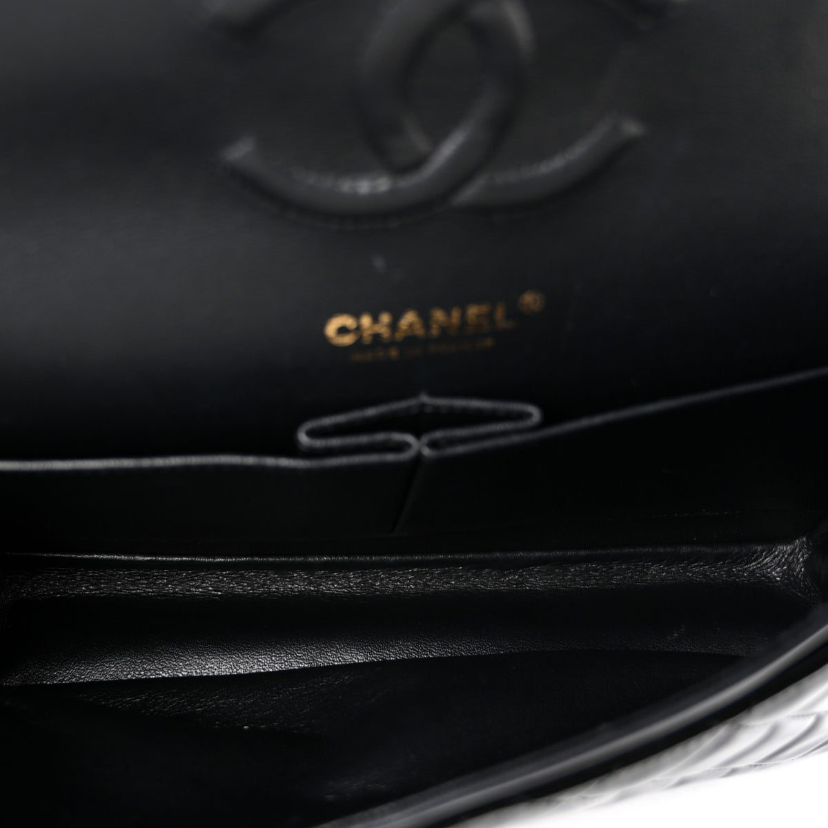 Chanel Patent Quilted Medium Double Flap Black 5 of 10