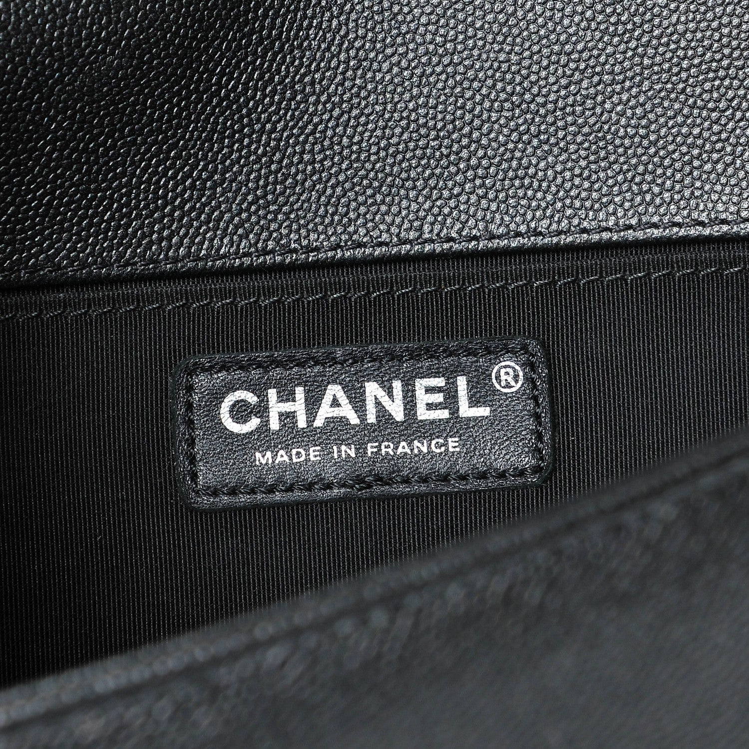 Chanel Caviar Quilted Medium Boy Flap So Black 6 of 8