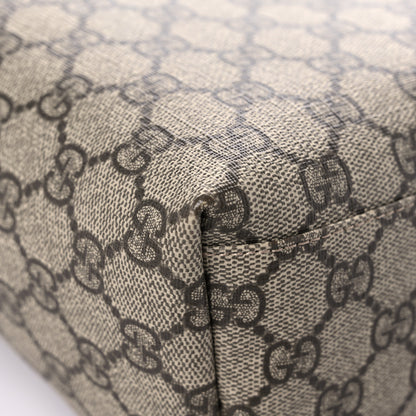 Gucci GG Supreme Monogram Margaux Calfskin Childrens Day Backpack Beige Ebony Cocoa Dark Chocolate 8 of 12