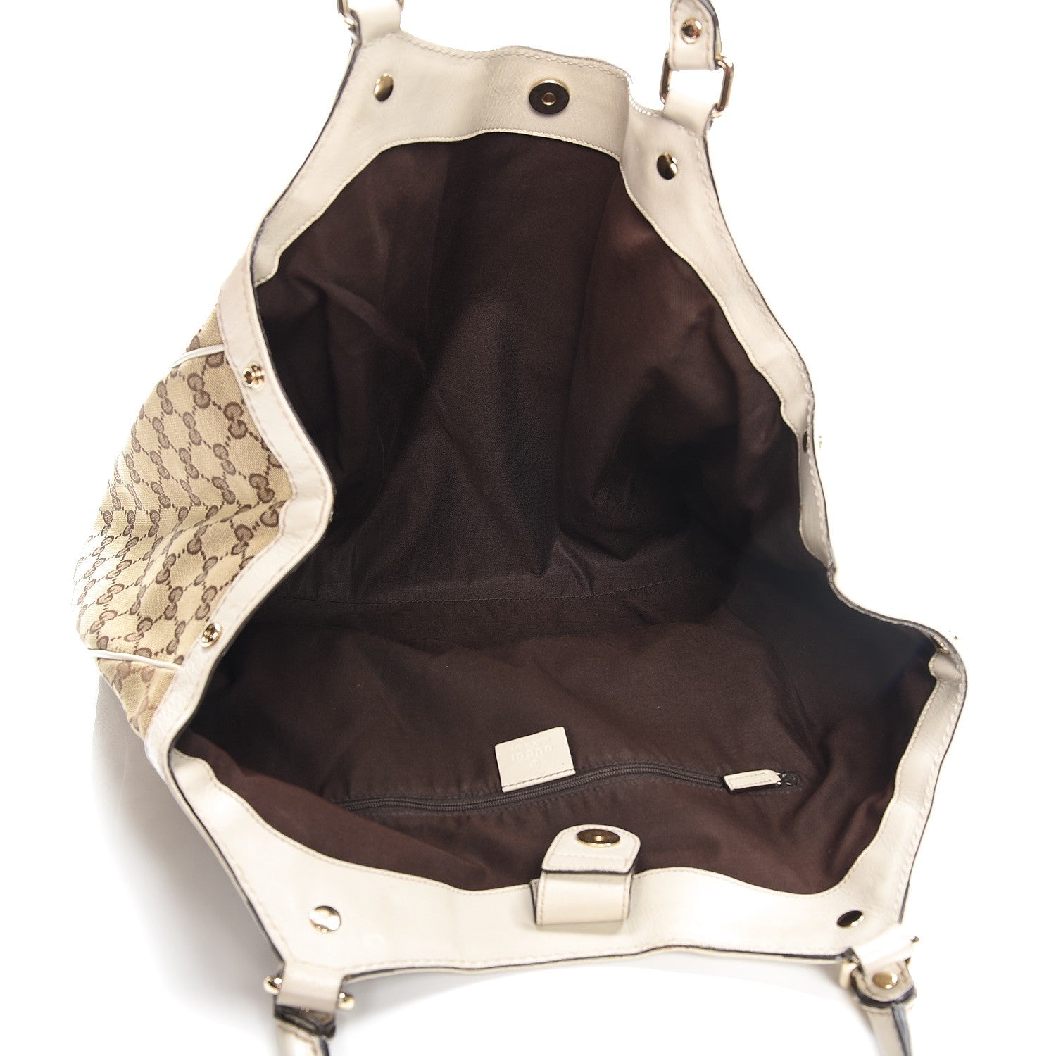 Gucci Monogram Large Sukey Tote Off White 5 of 14