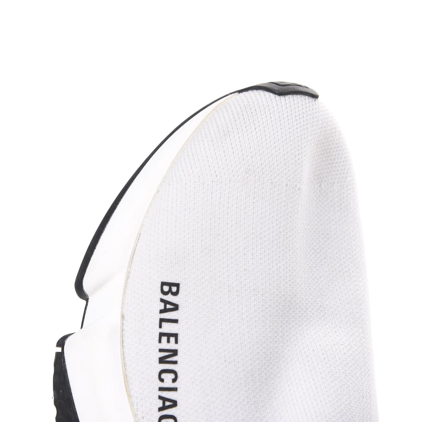 Neoprene Knit Womens Speed Sneakers 36 White
