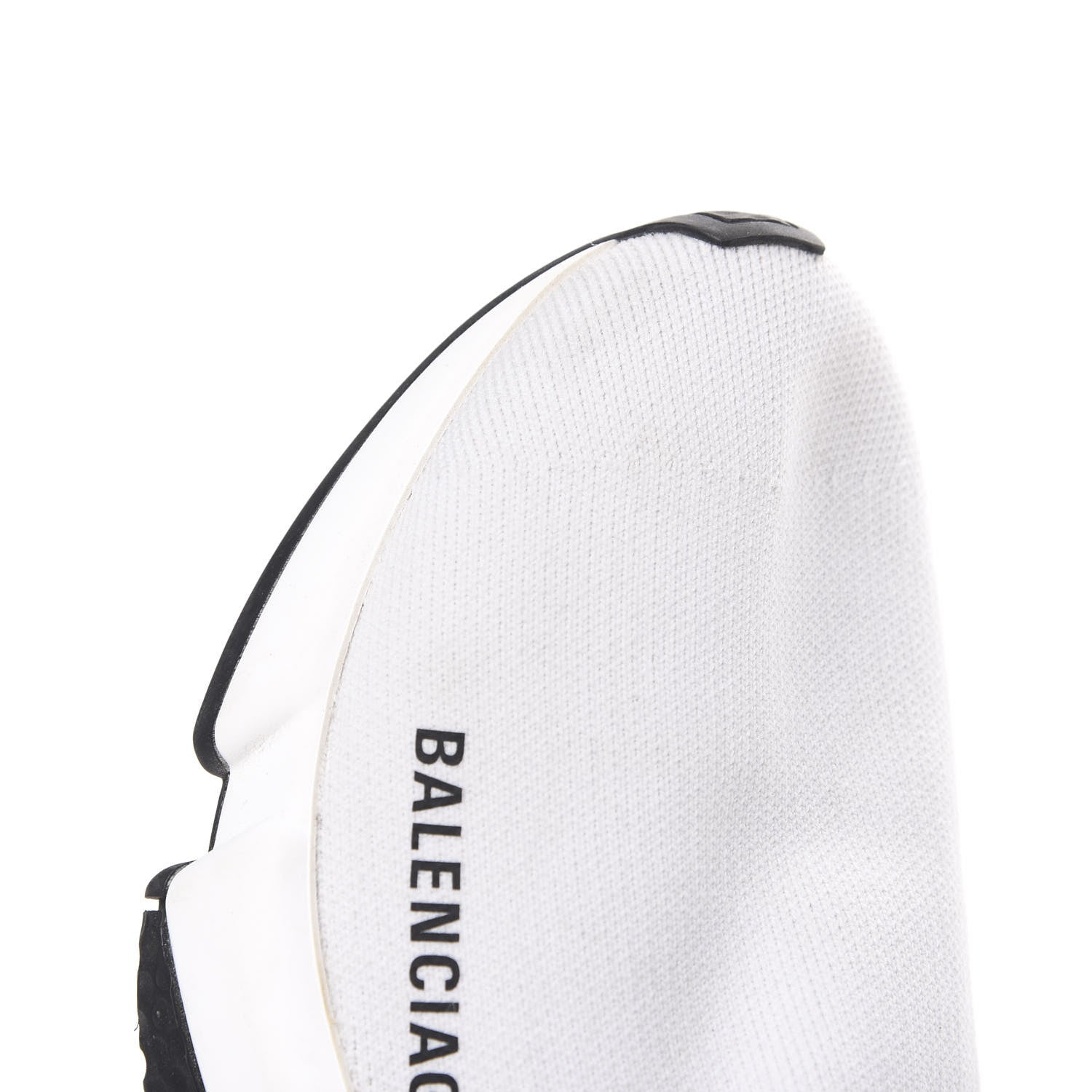 Balenciaga Neoprene Knit Womens Speed Sneakers 36 White 7 of 8