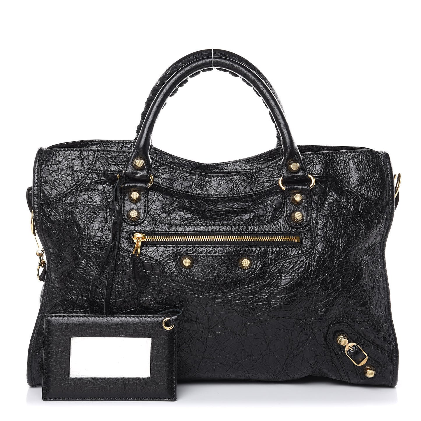 Agneau Giant 12 Gold Hardware City Black