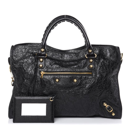 Balenciaga Agneau Giant 12 Gold Hardware City Black 1 of 9