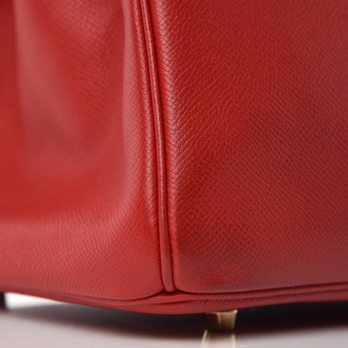 Epsom Candy Birkin 35 Rouge Casaque Bleu Thalassa