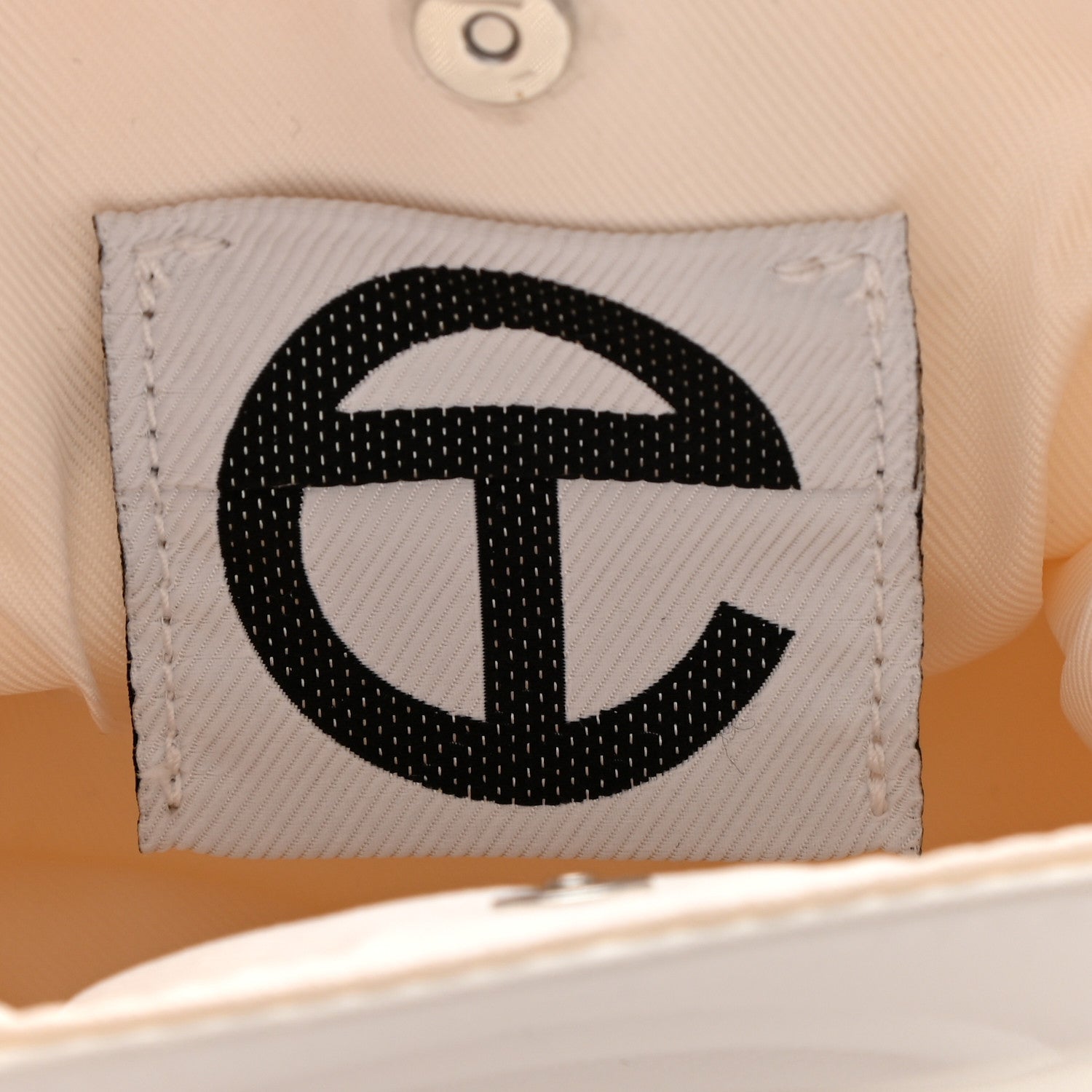 Telfar Vegan Leather Small Shopping Bag White 6 of 7