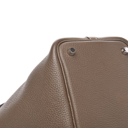 Hermes Taurillon Clemence Picotin Lock 18 PM Etoupe 9 of 11