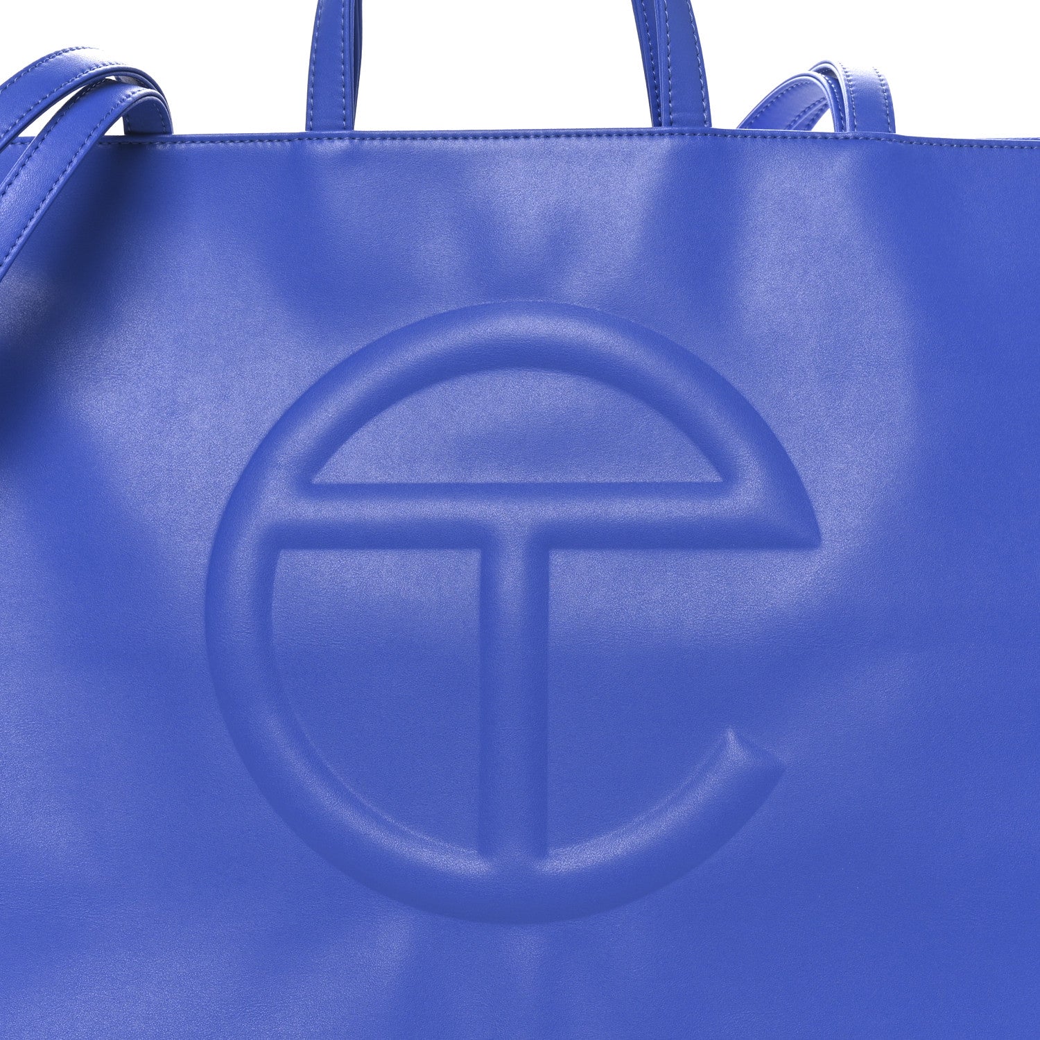 Telfar Vegan Leather Large Shopping Bag Painters Tape 7 of 9