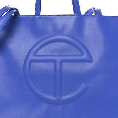 Telfar Vegan Leather Large Shopping Bag Painters Tape 7 of 9