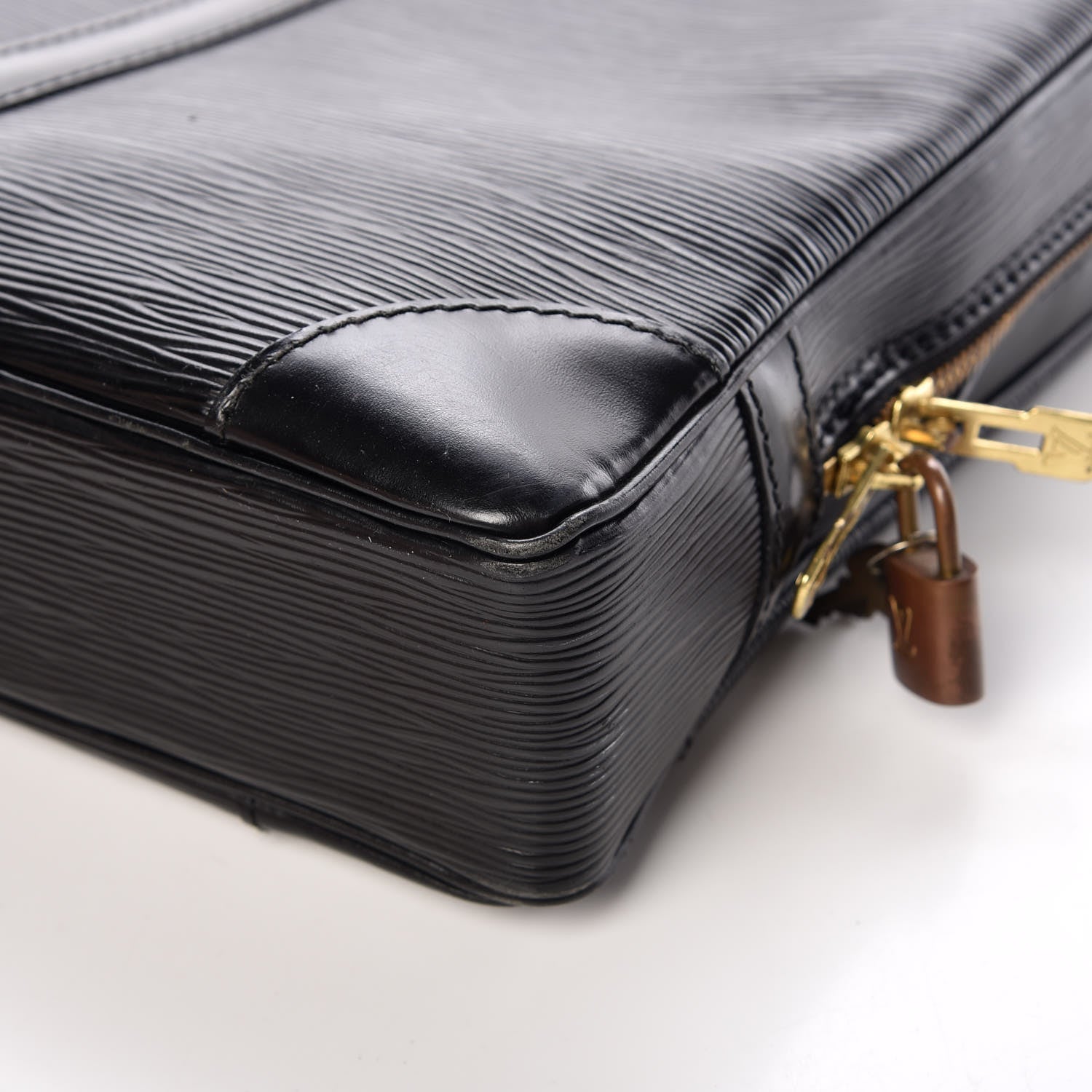Louis Vuitton Epi Porte-Documents Voyage Briefcase Black 13 of 17