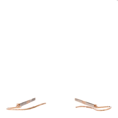 Jennifer Meyer 18K Rose Gold Stick Earrings 3 of 5