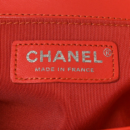 Chanel Lambskin Tweed Medium Boy Flap Coral 6 of 10