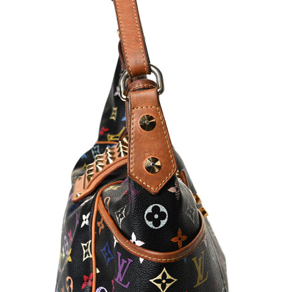 Louis Vuitton Monogram Multicolor Chrissie Black 9 of 18