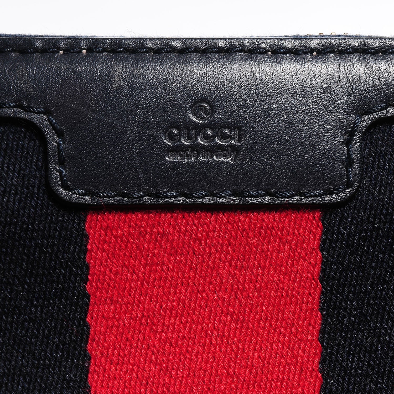 Gucci Monogram Selleria Calfskin Vintage Web Medium Boston Beige Blue 6 of 8