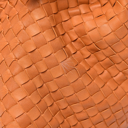 Bottega Veneta Nappa Intrecciato Maxi Convertible Tote Saffron 17 of 17
