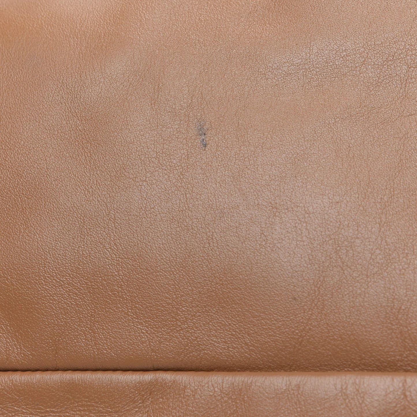 Smooth Butter Calfskin Large The Shoulder Pouch Cammello