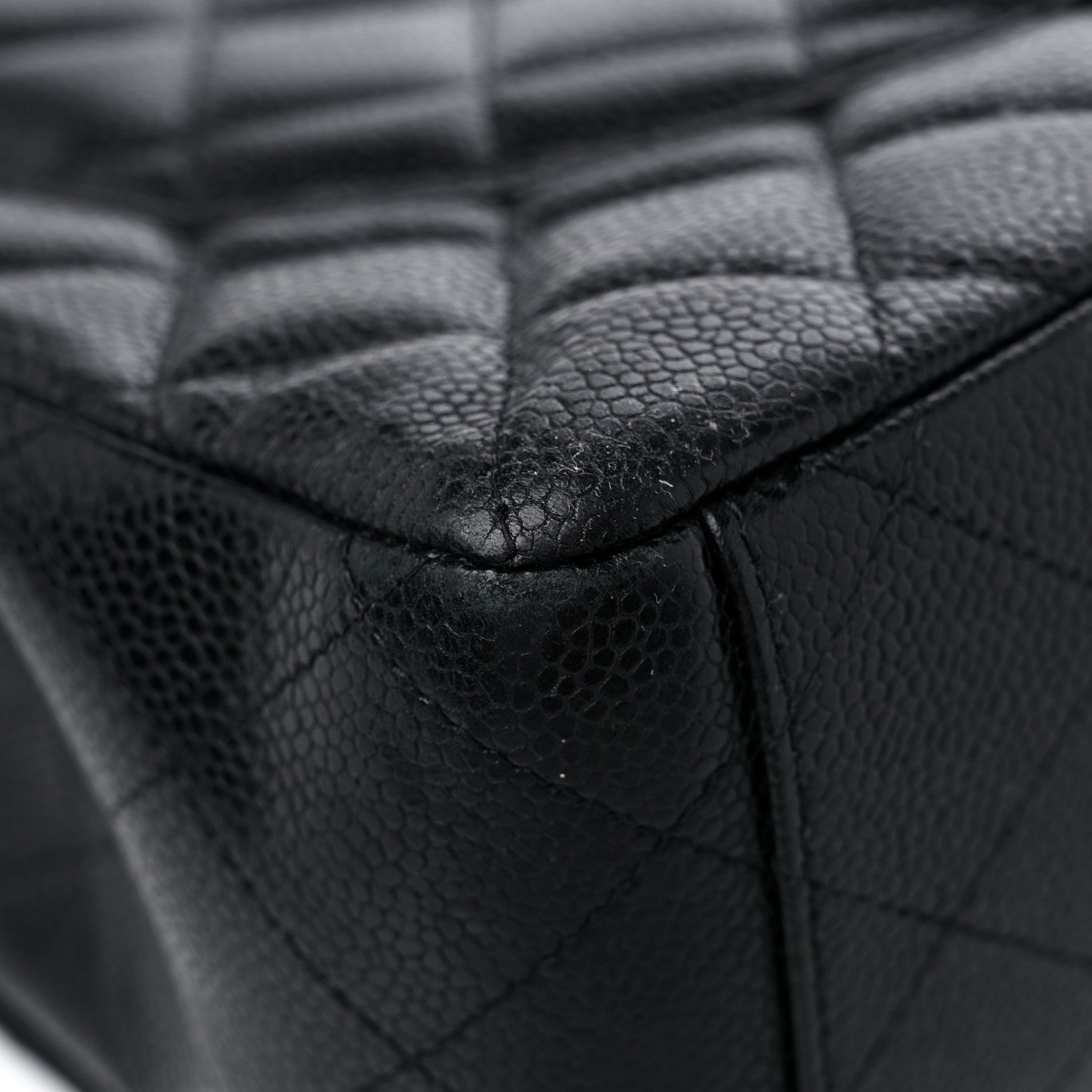 Chanel Caviar Quilted Maxi Single Flap Black 10 of 14