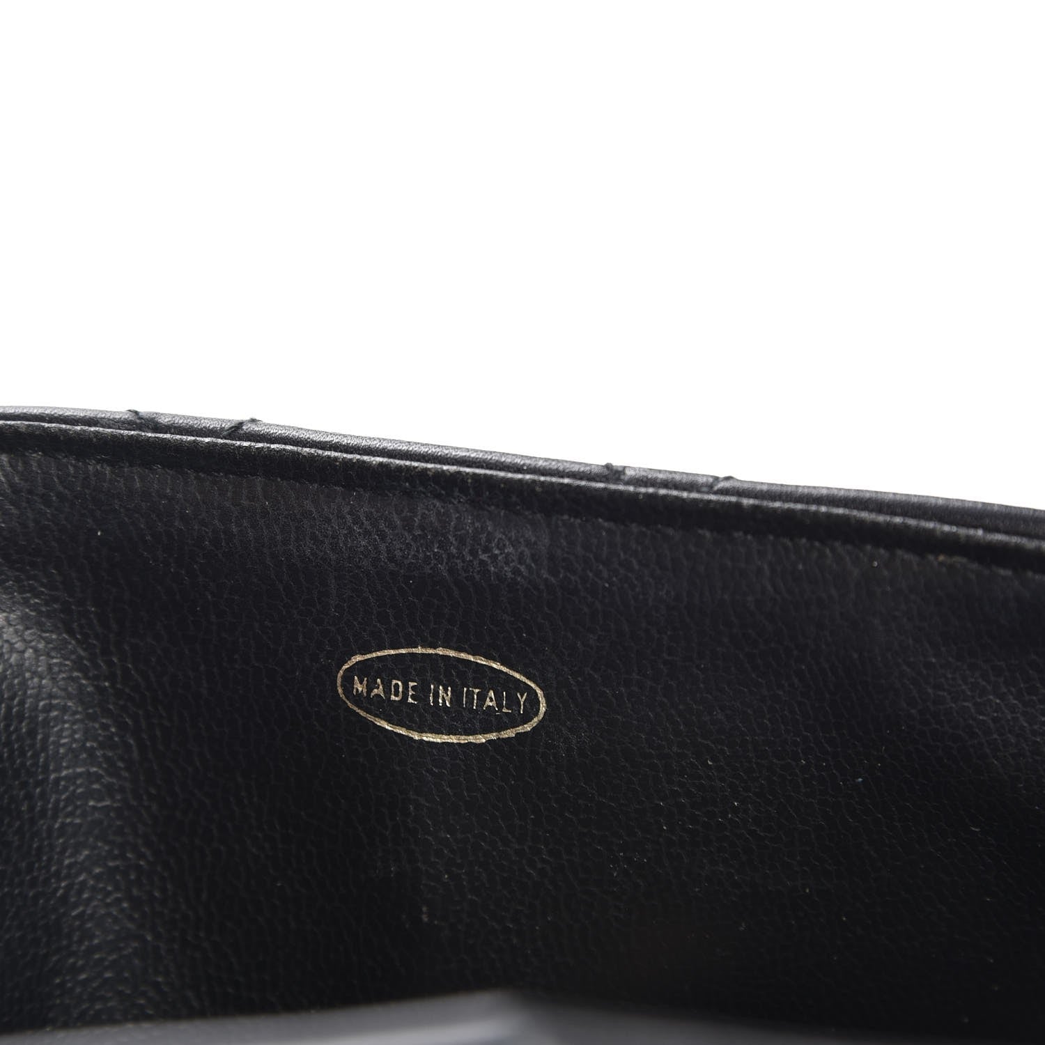 Chanel Calfskin Quilted Flap Belt Bag Clutch Black 7 of 7