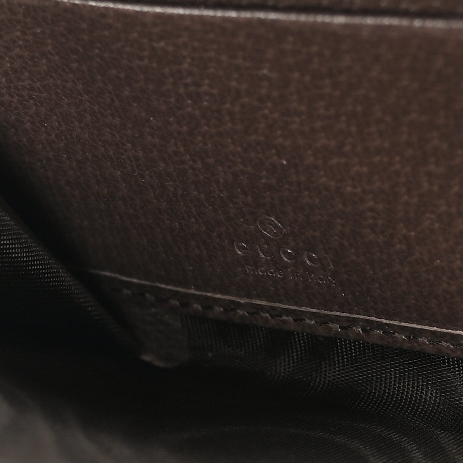 Gucci GG Supreme Monogram Web Ophidia Zip Around Wallet Brown 6 of 6