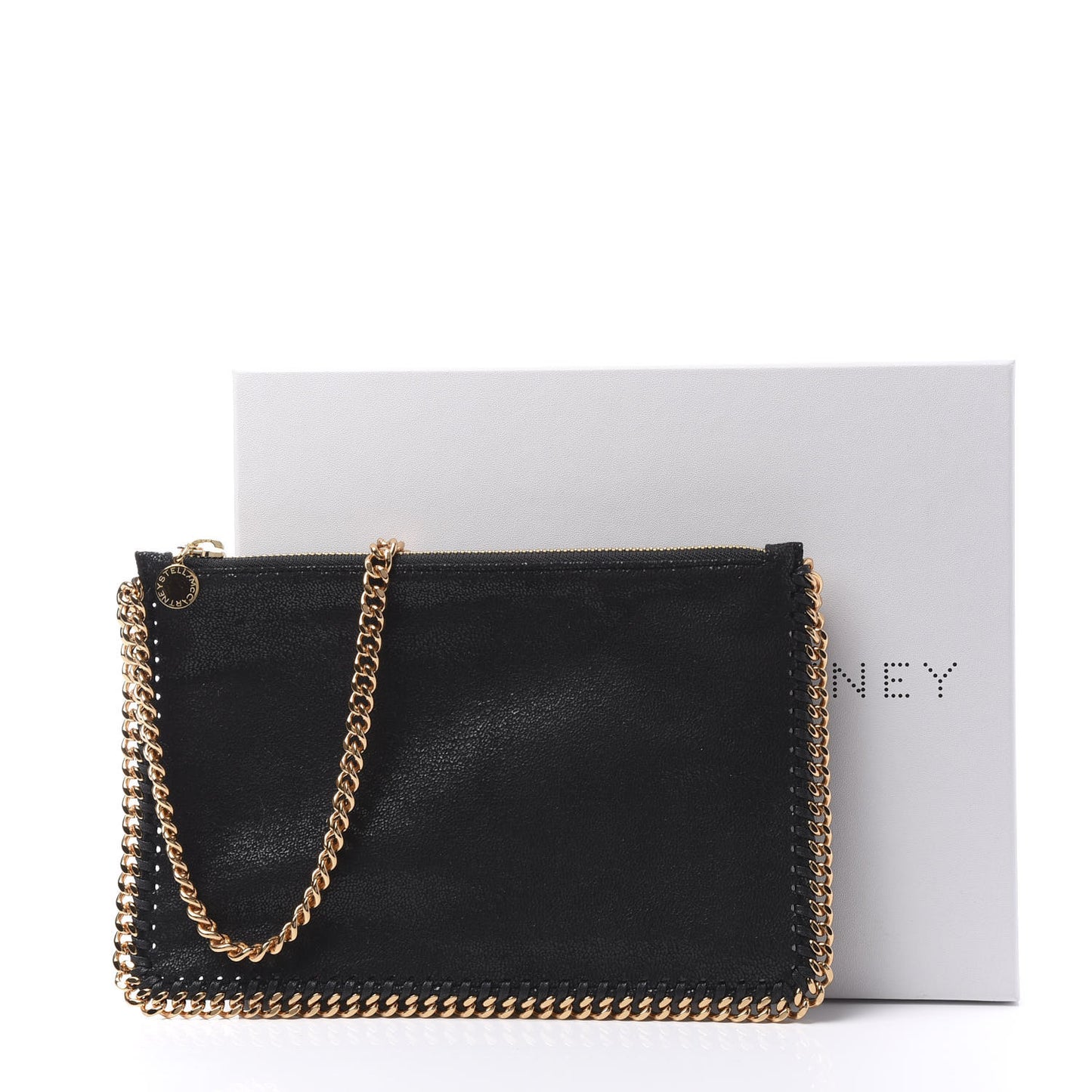 Shaggy Deer Falabella Clutch Black