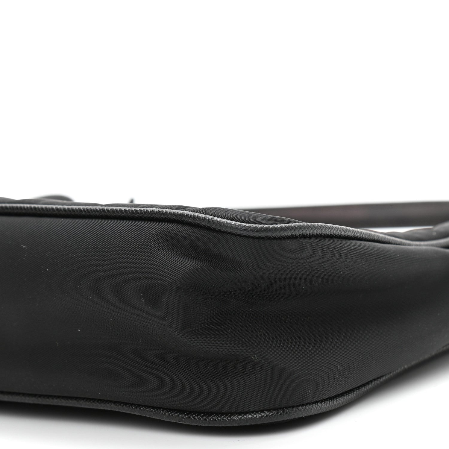 Prada Tessuto Nylon Saffiano Mini Re-Edition 2005 Bag Black 10 of 11