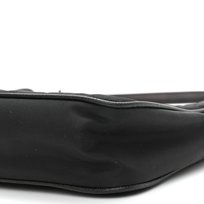 Prada Tessuto Nylon Saffiano Mini Re-Edition 2005 Bag Black 10 of 11