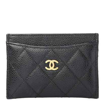 Chanel Caviar Quilted Card Holder Black 1 of 8