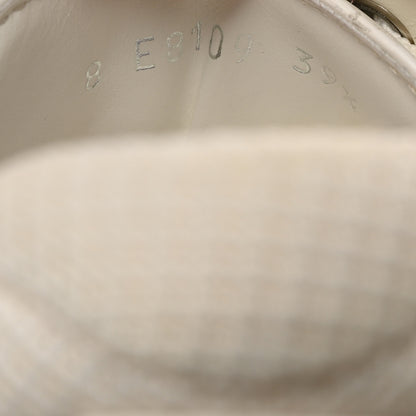 Fendi Fabric Jacquard Vitello Technical Fabric FF Womens Fendi Force Low Top Sneakers 39.5 Tobacco Black Ultrawhite White 7 of 9