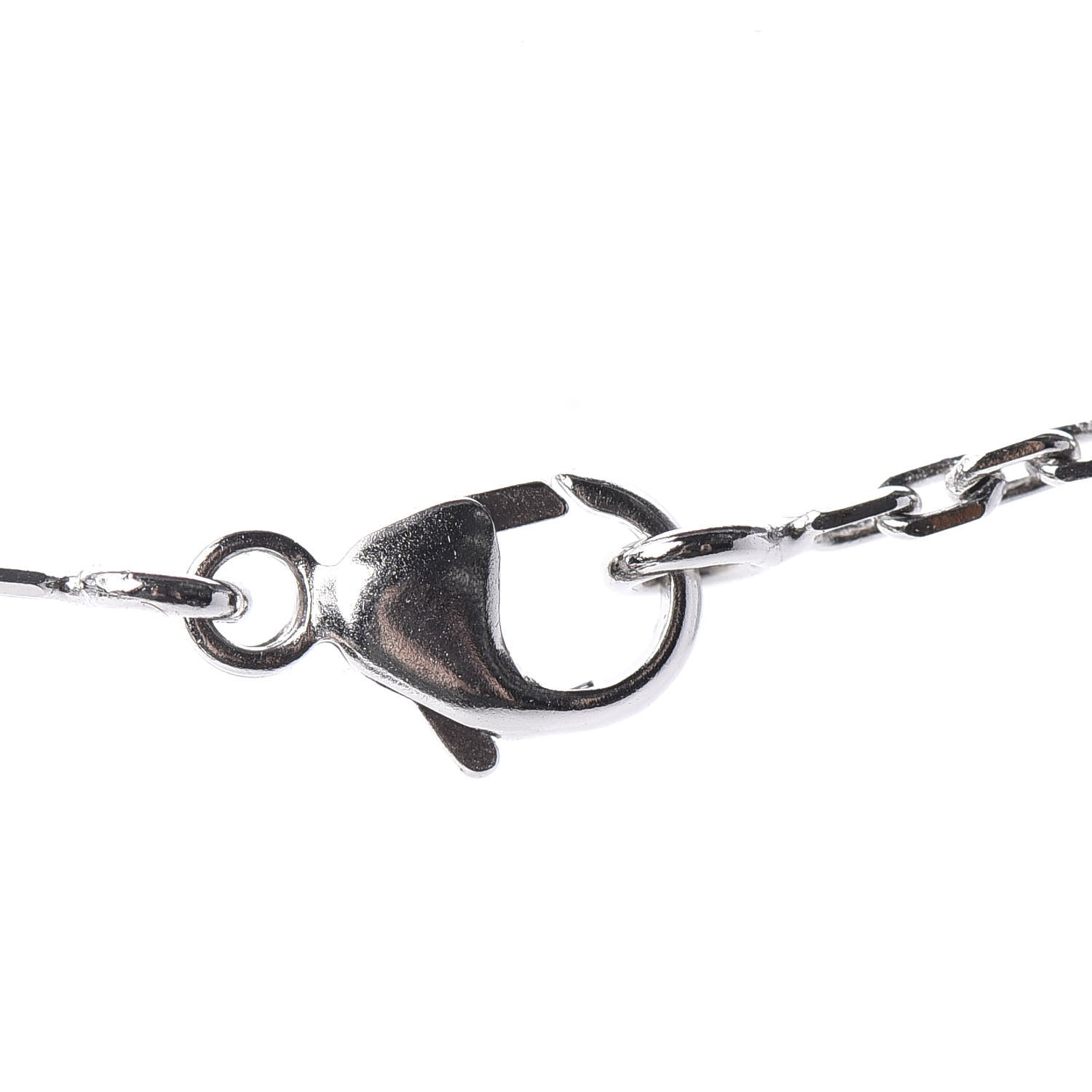 Hermes Swift O'Maillon Pendant Necklace White 5 of 8