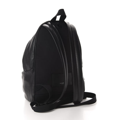 Saint Laurent Lambskin Mini City Backpack Black 2 of 9