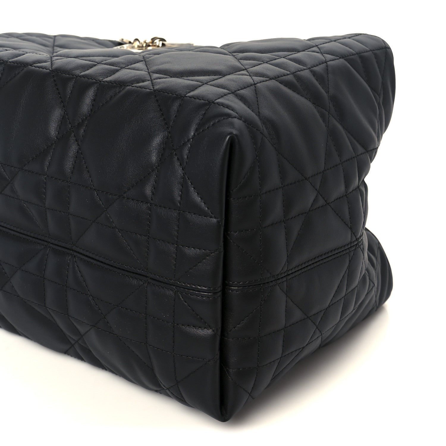 Christian Dior Calfskin Macrocannage Medium Toujours Black 16 of 17