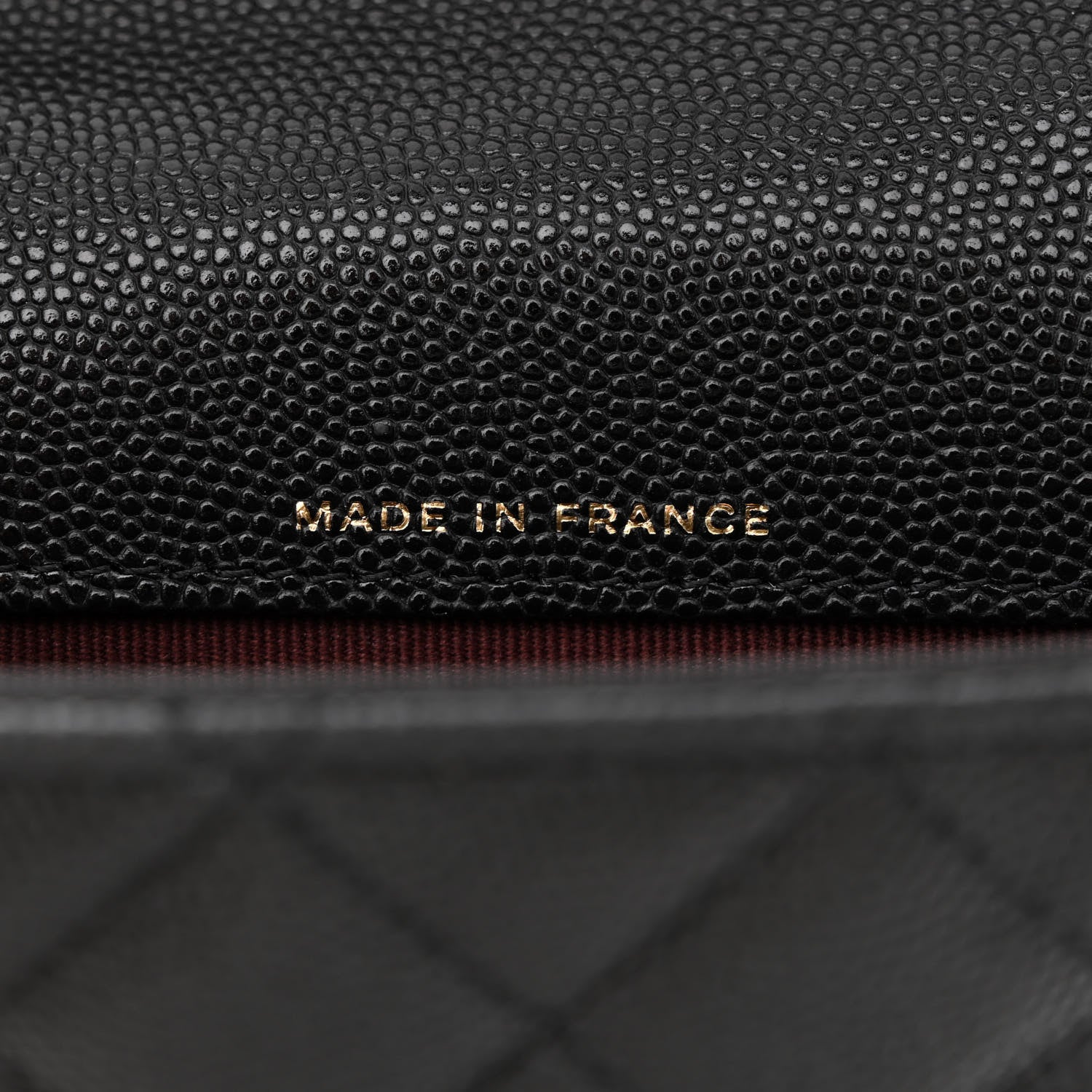 Chanel Caviar Quilted Clutch With Chain Bag Black 8 of 13