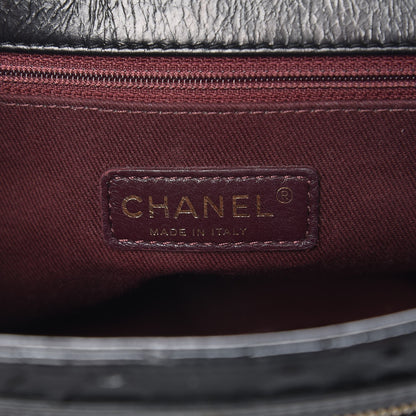 Chanel Calfskin Python Urban Mix Flap Black 6 of 12
