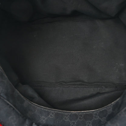Gucci GG Monogram Web Duffle Bag  Black 4 of 11