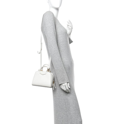 Givenchy Tumbled Buffalo Micro Antigona Cube Bag White 2 of 9