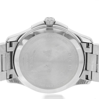 Gucci Stainless Steel 38mm G-Timeless Diamante Quartz Watch 4 of 5