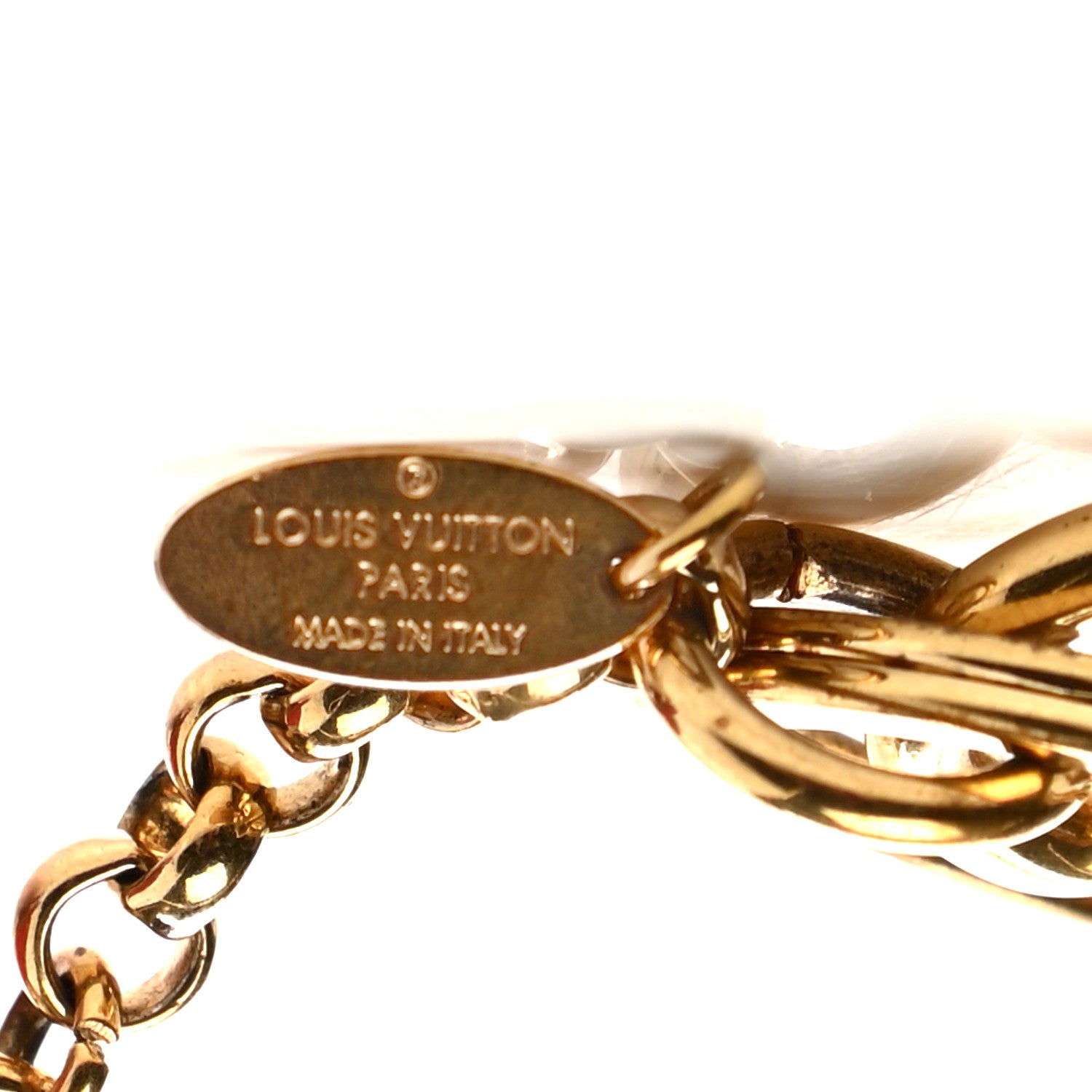 Louis Vuitton Resin Wood Vivienne Bag Charm Red 4 of 7