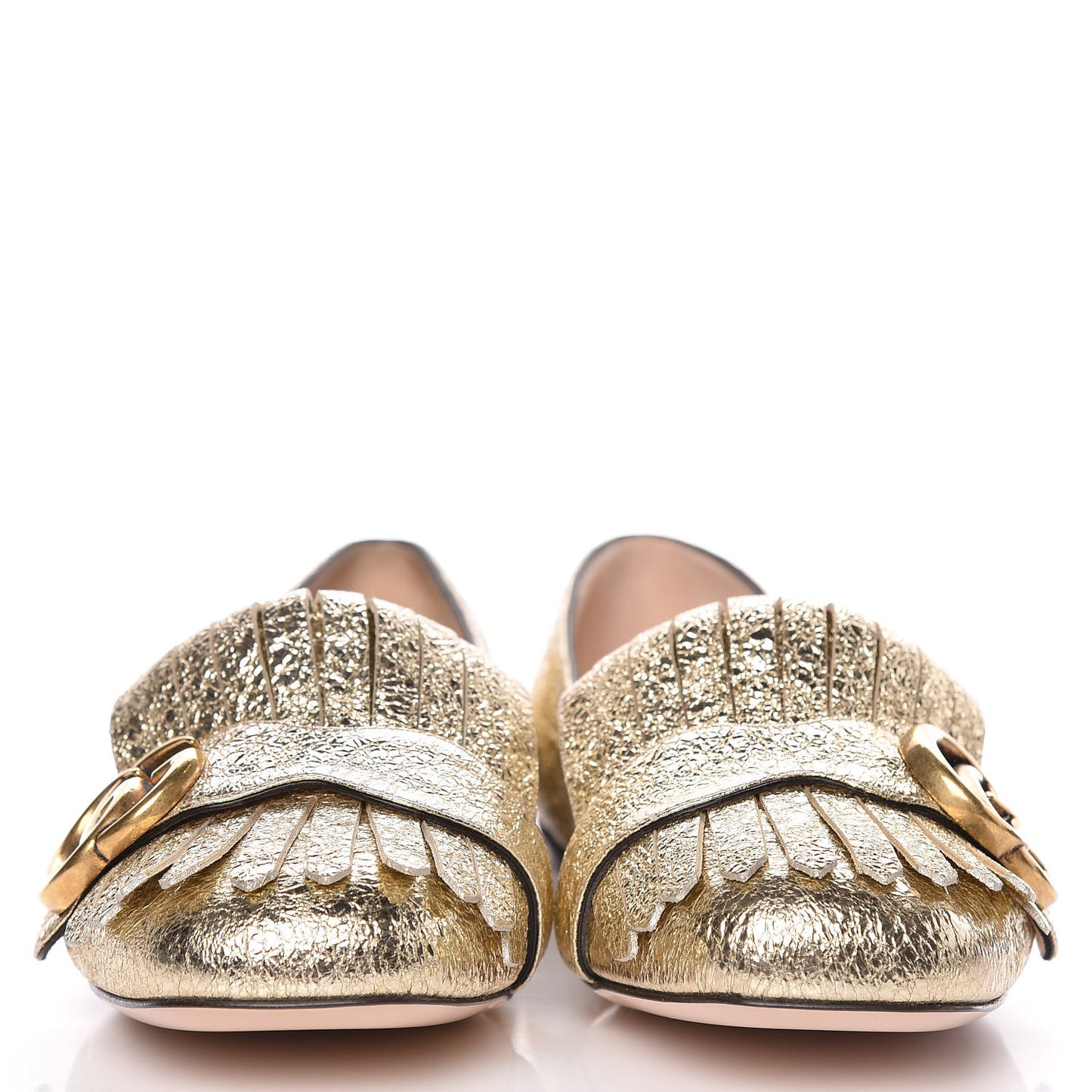 Galassia GG Marmont Fringe Flats 36 Platino