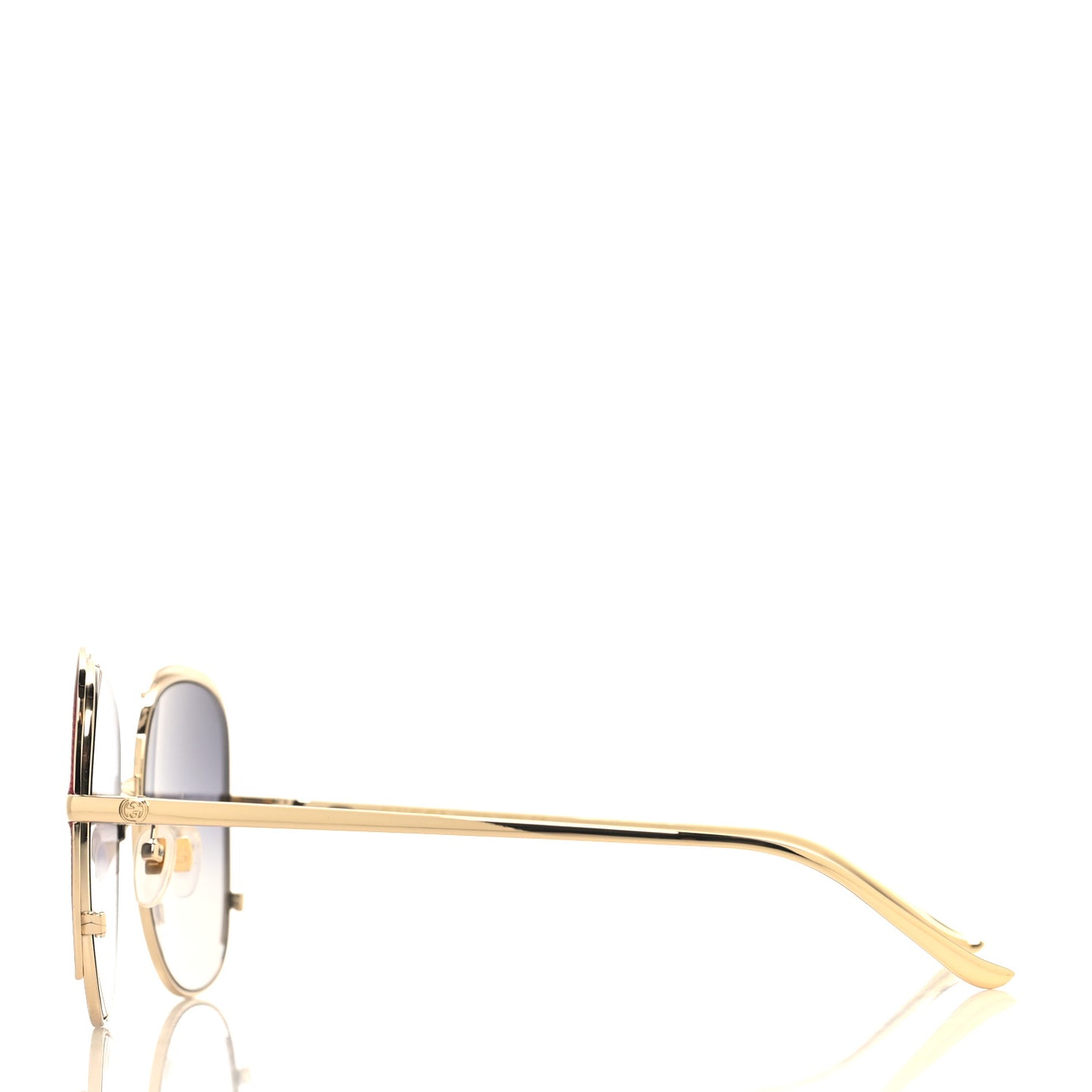 Acetate Oversize Square Frame GG0400S Sunglasses Gold