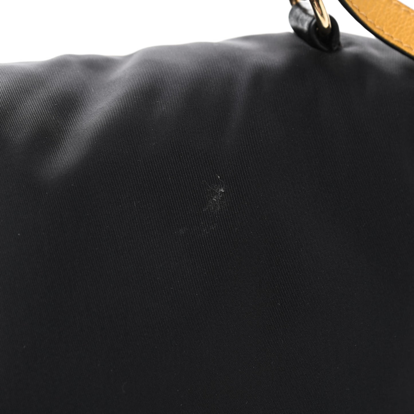 Tessuto Nylon Etiquette Flap Black Soleil